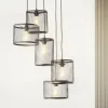 Luminaires Brilliant Suspensions|Suspension Brilliant Maze Noir, 5 lumières
