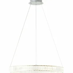 Luminaires Brilliant Éclairage Led|Suspension Brilliant Queen LED Argenté, 1 lumière, Télécommandes