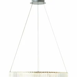Luminaires Brilliant Éclairage Led|Suspension Brilliant Queen LED Argenté, 1 lumière, Télécommandes