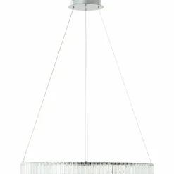 Luminaires Brilliant Éclairage Led|Suspension Brilliant Queen LED Argenté, 1 lumière, Télécommandes