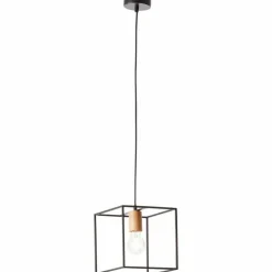 Luminaires Brilliant Suspensions|Suspension Brilliant-Leuchten Arica Noir, 1 lumière