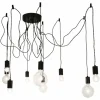By Rydéns Suspensions|Suspension By Rydens Spindelon Noir, 9 lumières