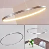 hofstein Suspensions|Suspension Canisteo LED Argenté, 1 lumière