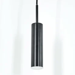 hofstein Éclairage Led|Suspension Dalheim LED Noir, 1 lumière