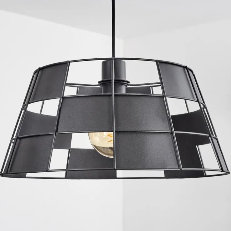 hofstein Suspensions|Suspension Daynard Noir, 1 lumière