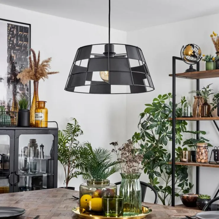 hofstein Suspensions|Suspension Daynard Noir, 1 lumière
