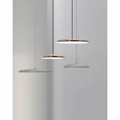Design For The People by Nordlux Éclairage Led|Suspension Artist LED Gris, 1 lumière
