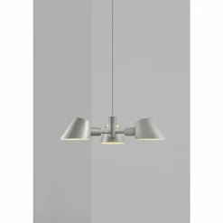Design For The People by Nordlux Suspensions|Suspension STAY Gris, 3 lumières