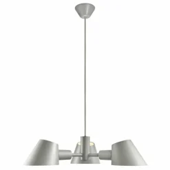 Design For The People by Nordlux Suspensions|Suspension STAY Gris, 3 lumières