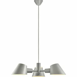Design For The People by Nordlux Suspensions|Suspension STAY Gris, 3 lumières