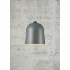 Design For The People by Nordlux Suspensions|Suspension ANGLE Gris, 1 lumière