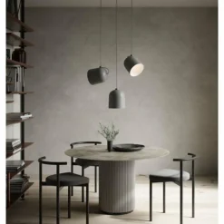 Design For The People by Nordlux Suspensions|Suspension ANGLE Gris, 1 lumière