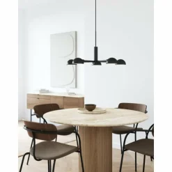 Design For The People by Nordlux Suspensions|Suspension NOMI Noir, 5 lumières