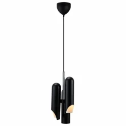 Design For The People by Nordlux Suspensions|Suspension ROCHELLE Noir, 3 lumières
