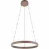 Luminaires Eglo Éclairage Led|Suspension EGLO ALCAZABA LED Brun, 2 lumières