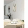 Luminaires Eglo Suspensions|Suspension Eglo BAJAZZARA Noir, 1 lumière