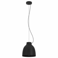 Luminaires Eglo Suspensions|Suspension Eglo CAMASCA Noir, 1 lumière