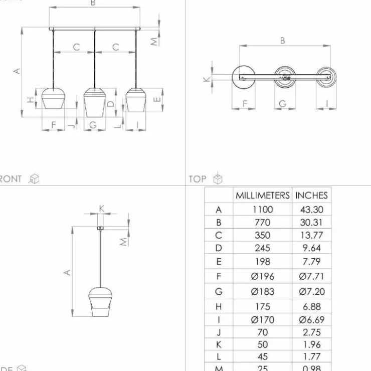 Luminaires Eglo Suspensions|Suspension Eglo CAMBAITO Sable, 3 lumières