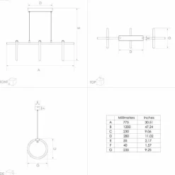Luminaires Eglo Éclairage Led|Suspension Eglo CARANACOA LED Noir, 3 lumières
