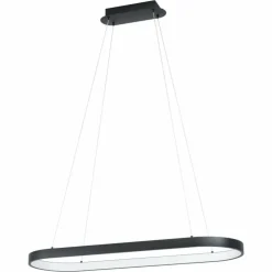 Luminaires Eglo Éclairage Led|Suspension Eglo CODRIALES LED Noir, 1 lumière