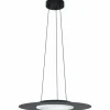 Suspension Eglo COMPO ROSSO LED Noir, 1 lumière, Changeur de couleurs