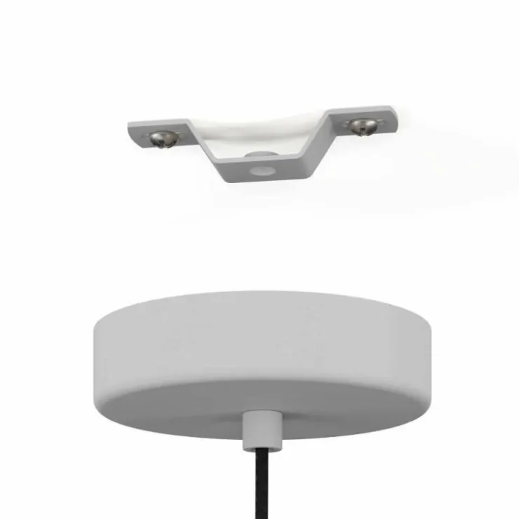 Luminaires Eglo Suspensions|Suspension Eglo CONTRISA Gris, 1 lumière