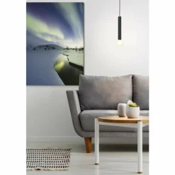 Luminaires Eglo Suspensions|Suspension Eglo CORTENOVA Noir, 1 lumière