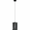 Luminaires Eglo Suspensions|Suspension Eglo CREMELLA Noir, 1 lumière