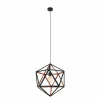 Luminaires Eglo Suspensions|Suspension Eglo EMBLETON 1 Cuivre, Noir, 1 lumière