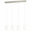 Luminaires Eglo Éclairage Led|Suspension Eglo ENALURI LED Nickel mat, 4 lumières