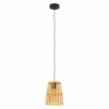 Luminaires Eglo Suspensions|Suspension Eglo EYAM Noir, 1 lumière