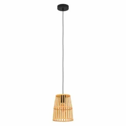 Luminaires Eglo Suspensions|Suspension Eglo EYAM Noir, 1 lumière