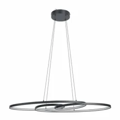 Luminaires Eglo Éclairage Led|Suspension Eglo GIANELLA LED Noir, 1 lumière
