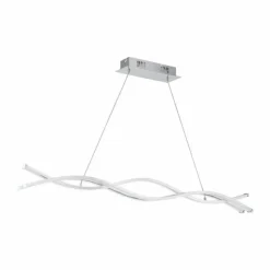 Luminaires Eglo Éclairage Led|Suspension Eglo LASANA 2 LED Chrome, 3 lumières