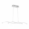 Luminaires Eglo Éclairage Led|Suspension Eglo LASANA 2 LED Chrome, 2 lumières