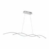 Luminaires Eglo Éclairage Led|Suspension Eglo LASANA 2 LED Chrome, 2 lumières