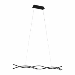 Luminaires Eglo Éclairage Led|Suspension Eglo LASANA LED Noir, 1 lumière