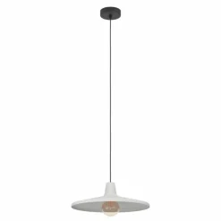 Luminaires Eglo Suspensions|Suspension Eglo MINIERE Noir, 1 lumière