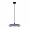 Luminaires Eglo Éclairage Led|Suspension Eglo MONEVA-C LED Noir, 1 lumière, Changeur de couleurs