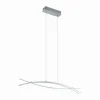 Luminaires Eglo Éclairage Led|Suspension Eglo NEVADO LED Chrome, 3 lumières