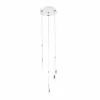 Luminaires Eglo Éclairage Led|Suspension Eglo OLINDRA LED Blanc, 6 lumières