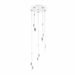 Luminaires Eglo Suspensions|Suspension Eglo OLINDRA LED Blanc, 10 lumières