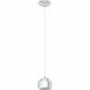 Luminaires Eglo Suspensions|Suspension Eglo PETTO LED Chrome, 1 lumière