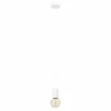 Luminaires Eglo Suspensions|Suspension Eglo POZUETA Blanc, 1 lumière