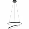 Luminaires Eglo Éclairage Led|Suspension Eglo RUOTALE LED Noir, 1 lumière