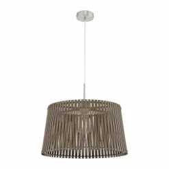 Luminaires Eglo Suspensions|Suspension Eglo SENDERO Nickel mat, 1 lumière