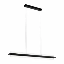 Luminaires Eglo Éclairage Led|Suspension EGLO SPADAFORA LED Noir, 1 lumière