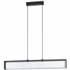 Suspension Eglo VALDELAGRANO-Z LED Noir, 1 lumière, Changeur de couleurs