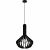 Luminaires Eglo Suspensions|Suspension Eglo VELASCO Noir, 1 lumière