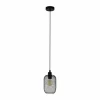 Luminaires Eglo Suspensions|Suspension Eglo WRINGTON Noir, 1 lumière